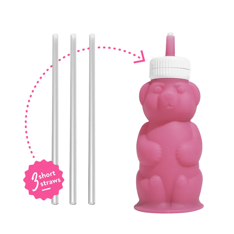 Honey Bear Straw Cup Replacement Straws