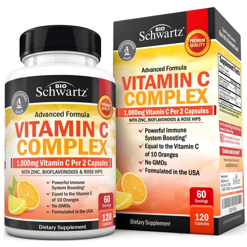 Vitamin C Complex Capsules, 120ct
