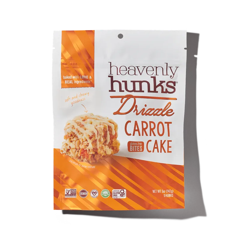 Heavenly Hunks Carrot Cake Drizzle: A Mindful Moment of Sweetness