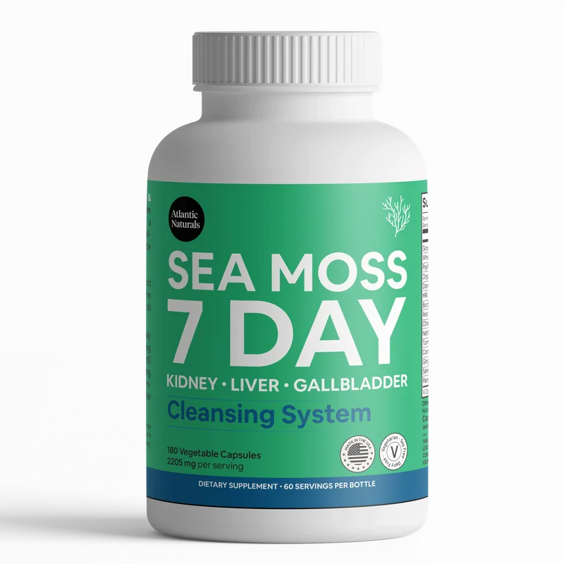 Sea Moss 7 Day Kidney, Liver and Gallbladder Cleanse Capsules