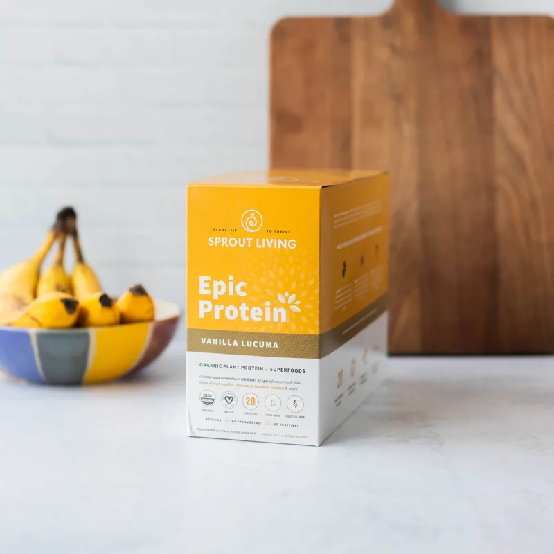 Epic Protein, Vanilla Lucuma, Box (16 singles)
