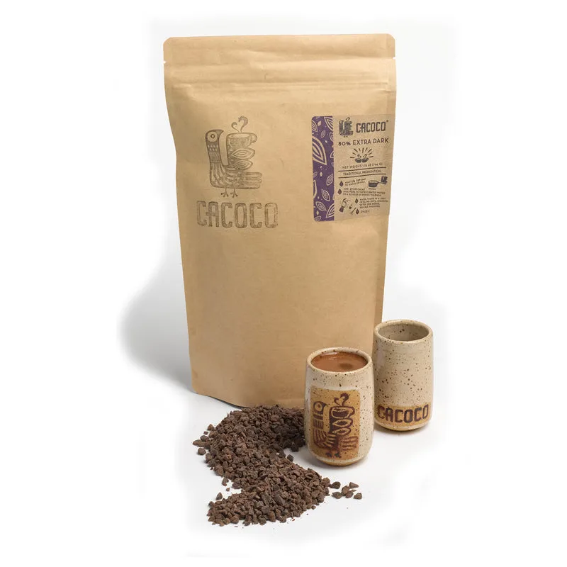 Organic Dark Chocolate - 80% (1.75 lb Bulk)