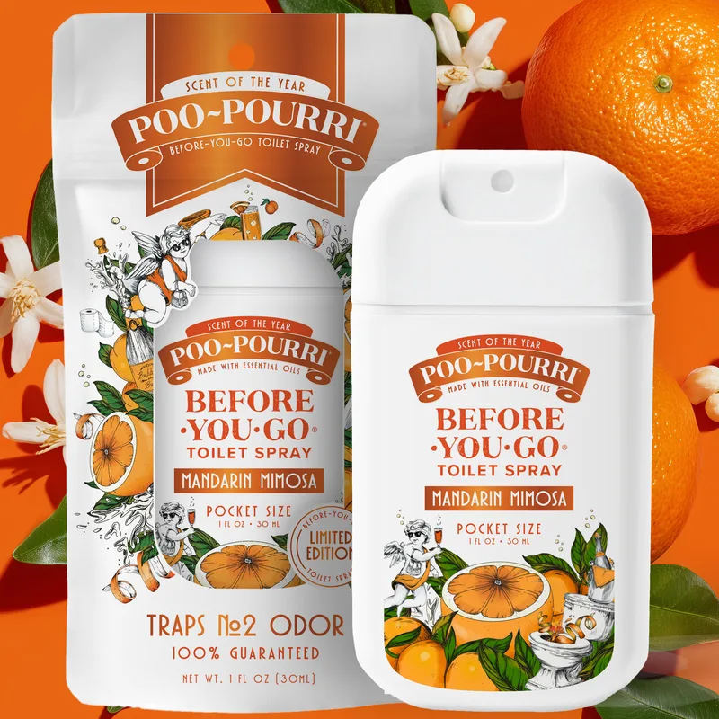 Fresh Bathroom Air: The Mandarin Mimosa Toilet Spray Experience