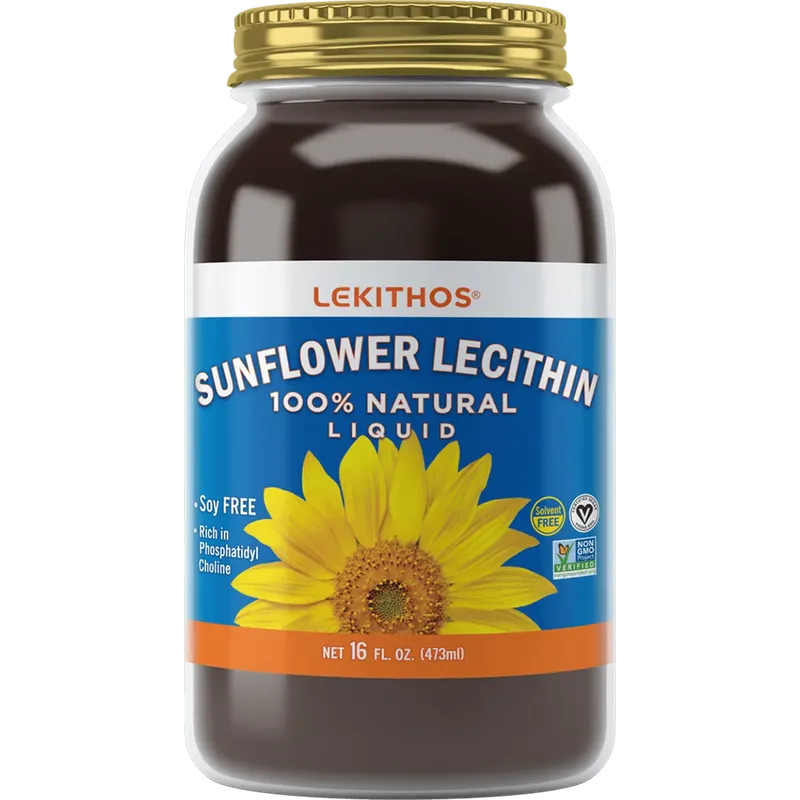 100% Natural Liquid Sunflower Lecithin