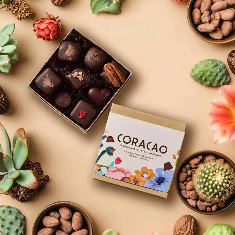 Sunshine & Cacao Truffle Box - Small (8pc)