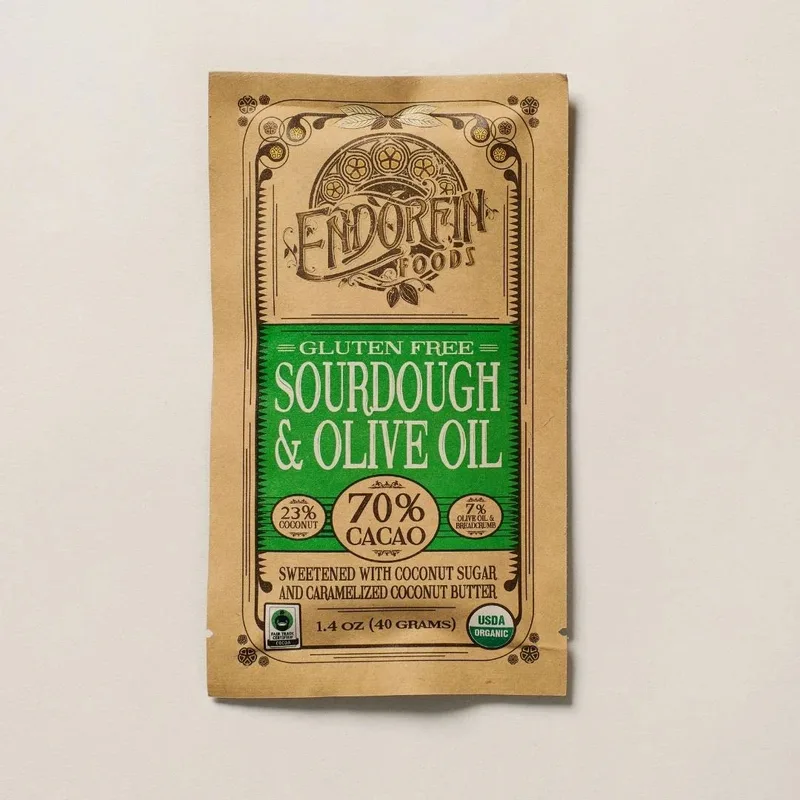 Sourdough & Olive Oil Chocolate Bar | 70% Cacao