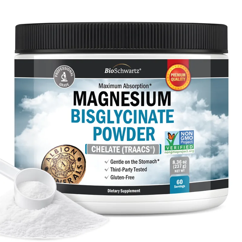 Magnesium Bisglycinate Powder, 6.5oz