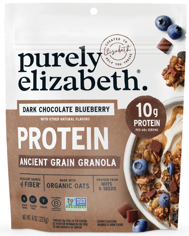 Dark Chocolate Blueberry Protein Granola