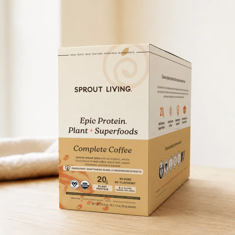 Epic Protein, Complete Coffee, Box (16 singles)