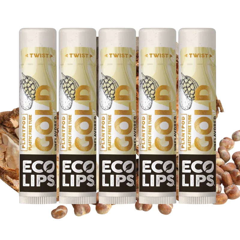 Natural Lip Care: Embracing Eco Lips Gold Plant Pod Balm for Dry Lips