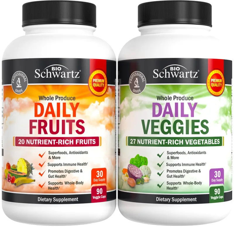 Fruit + Veggies Combo Pack Capsules, 90ct