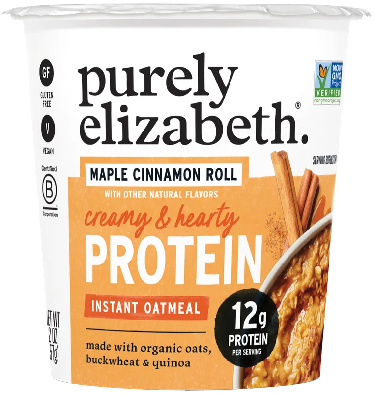 Maple Cinnamon Roll Protein Oatmeal Cup
