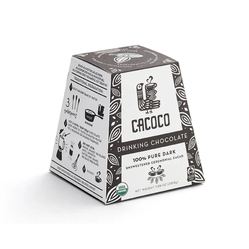 Drinking Chocolate Sugar Free - Pure Dark 100%