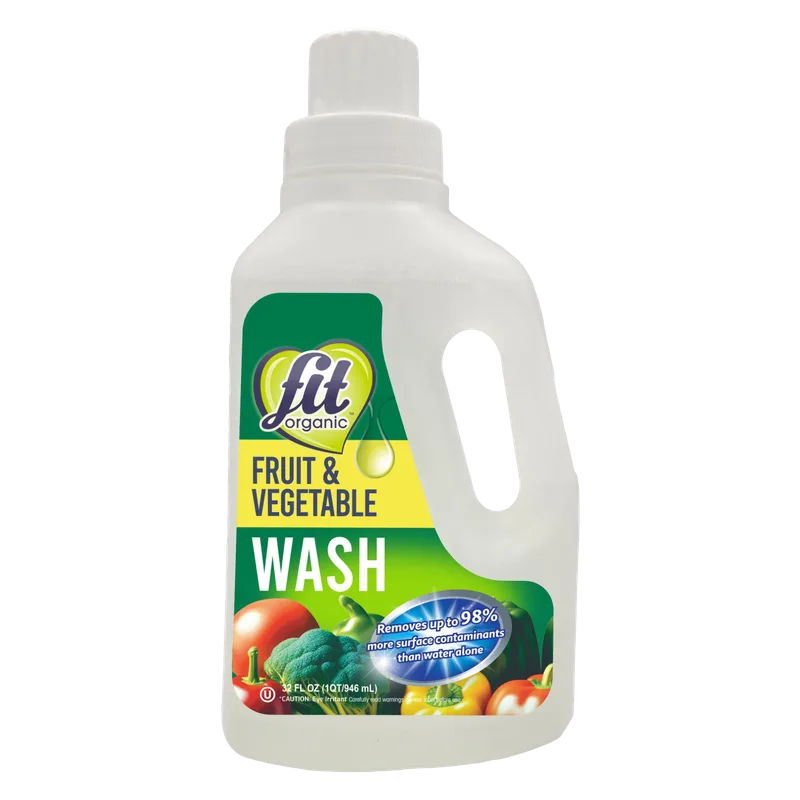 Fit Organic 32 oz Soaker Produce Wash