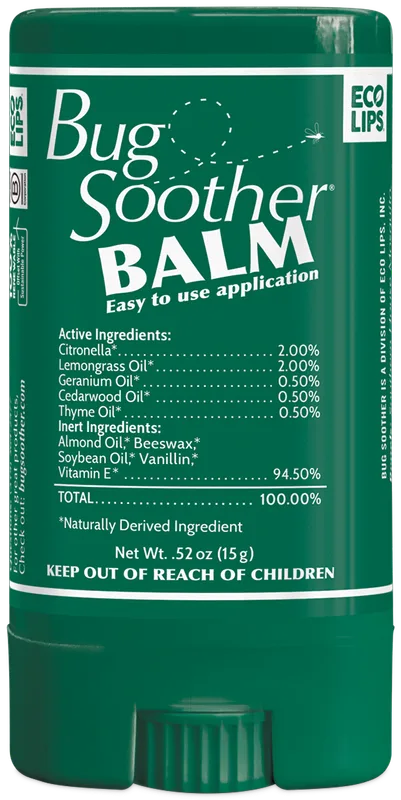 Bug Soother Balm Natural Mosquito Repellent 0.52 oz.