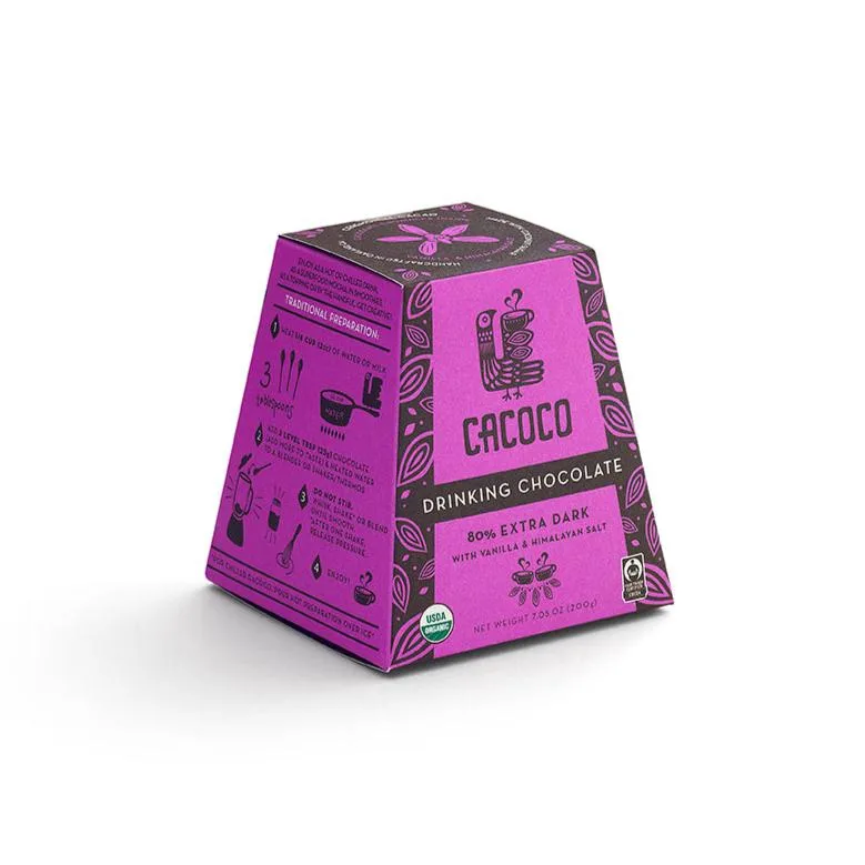 Extra Dark Drinking Chocolate - 80%