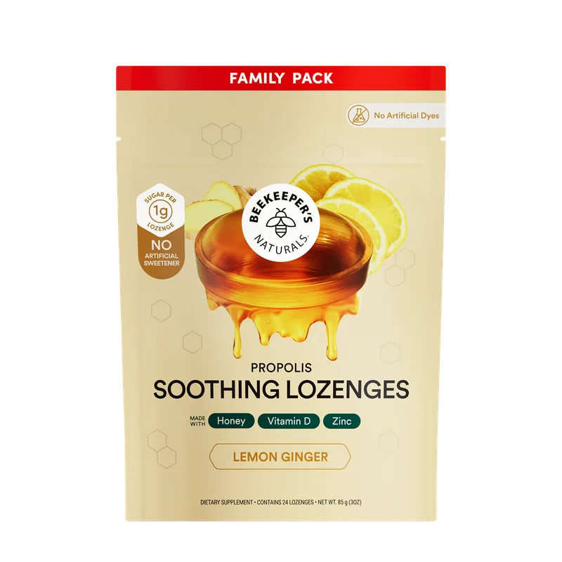Ginger Lemon Soothing Lozenges