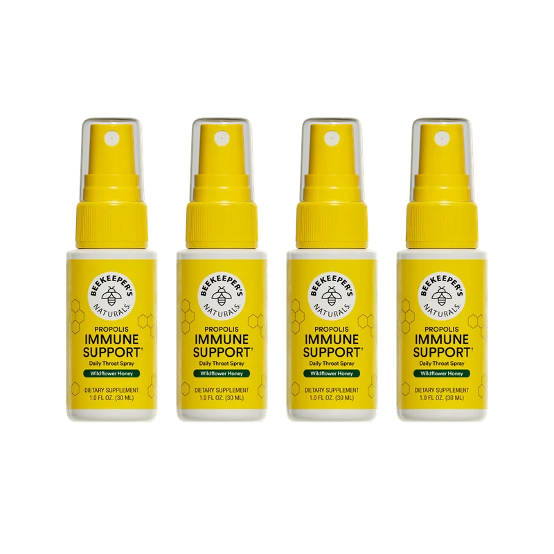 Propolis Immune Support Throat Spray 4-Pack