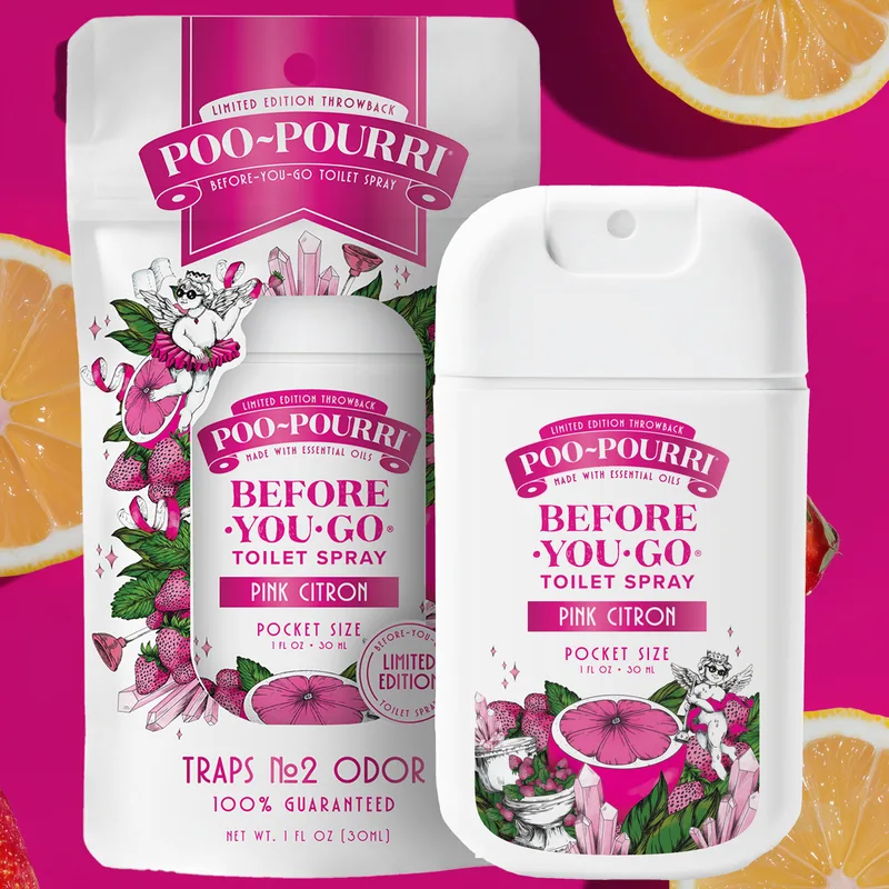 Pink Citron Pocket Sprayer - Poo~Pourri Toilet Spray