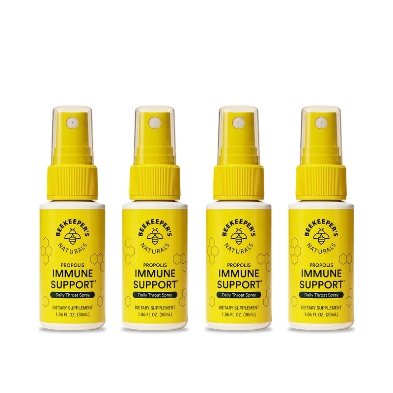 Propolis Immune Support Throat Spray 4-Pack