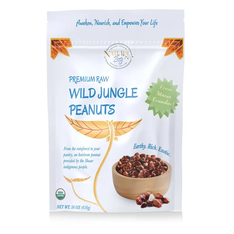 Wild Jungle Raw Peanuts (No Aflatoxins)