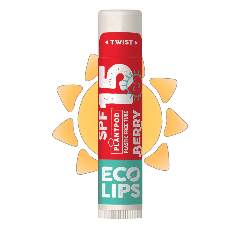 Classic Berry Broad Spectrum SPF 15 Sunscreen Lip Balm, 0.15 oz.