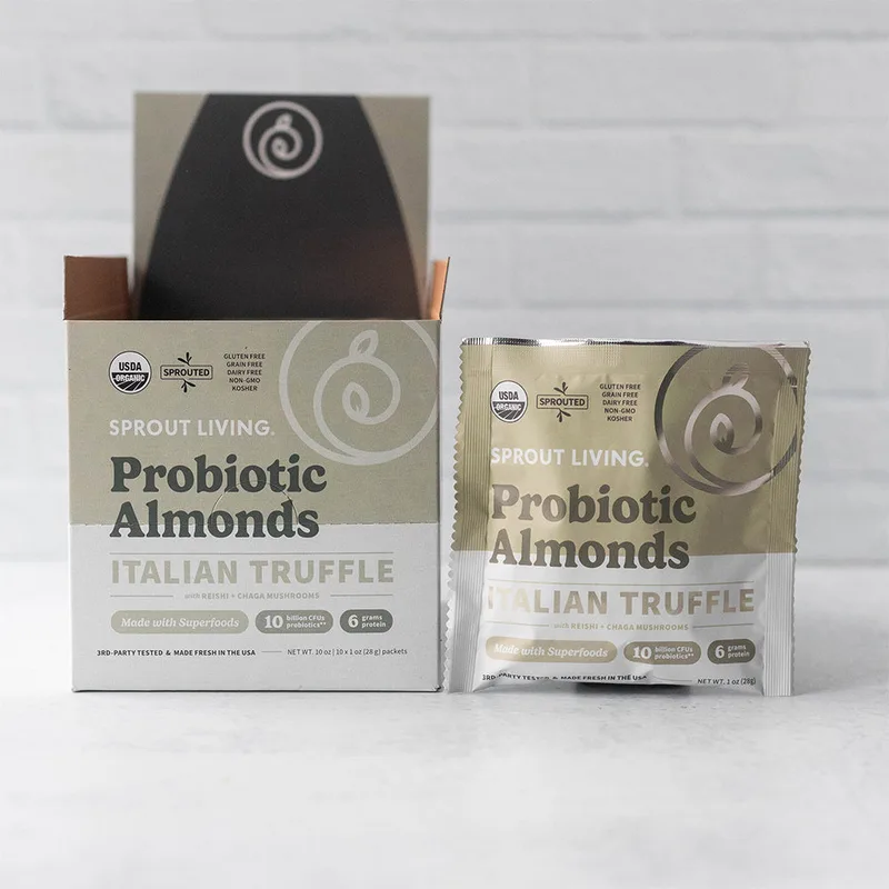 Probiotic Almonds, Italian Truffle