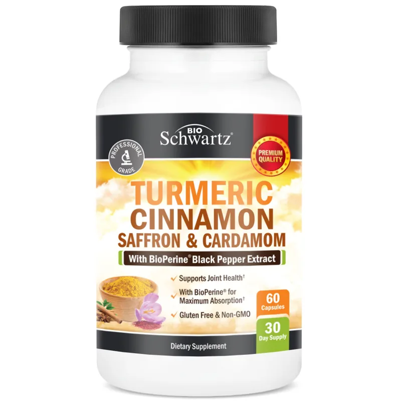 Turmeric Cinnamon Capsules, 60ct