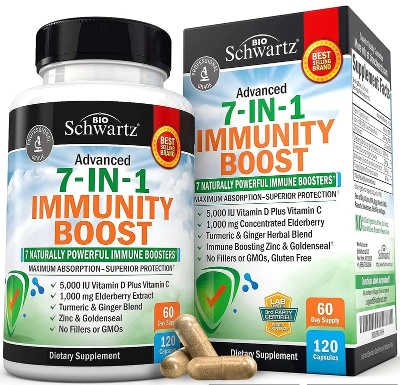 7-in-1 Immunity Boost Capsules, 120ct