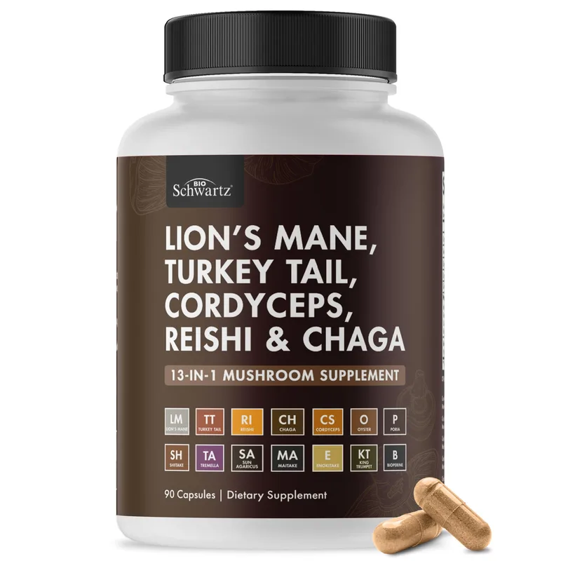 Mushroom Complex Capsules, 90ct