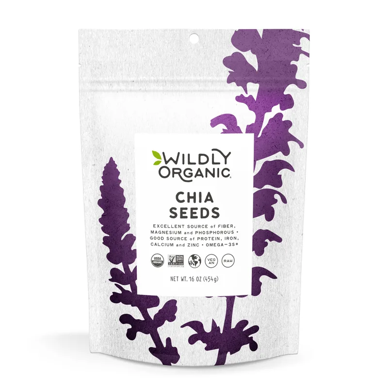 Organic Chia Seeds | Whole Black Chia Seeds