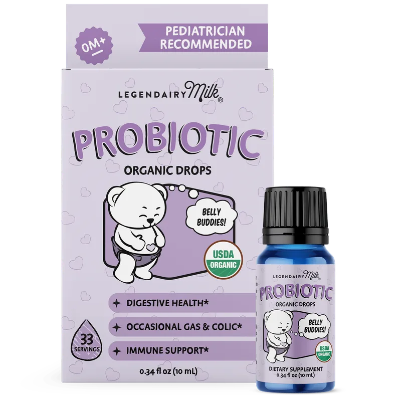 Organic Baby and Toddler Probiotic Drops
