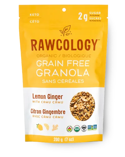 Lemon Ginger with Camu Camu Gluten Free Granola