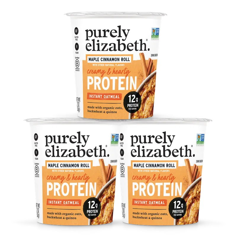 Maple Cinnamon Roll Protein Oatmeal Cup 3 Pack