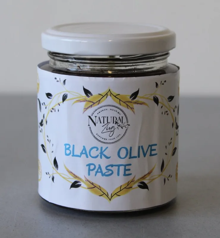 Organic Peruvian Botija Black Olive Paste Tapenade