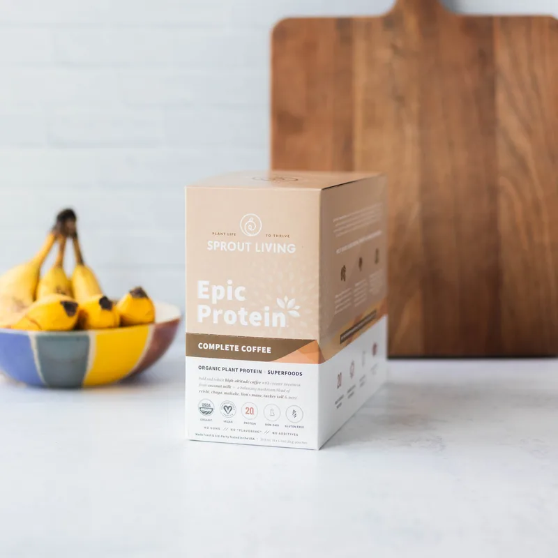 Epic Protein, Complete Coffee, Box (16 singles)