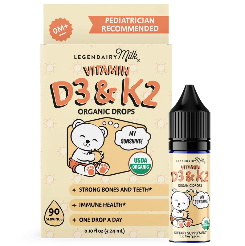 Baby Vitamin D3 and K2 Drops: Essential Nutrients for Infants and Toddlers