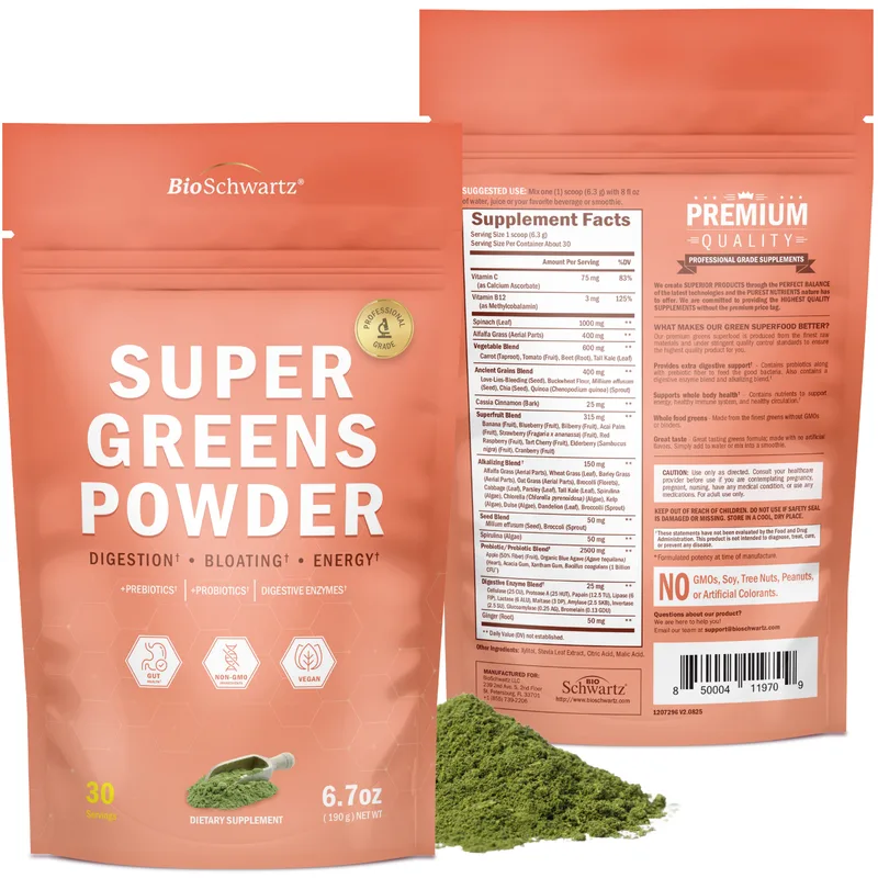 Greens Superfood Powder, 6.7oz