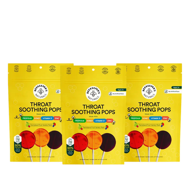 Kid's Throat Soothing Variety Pack - 3 Pack