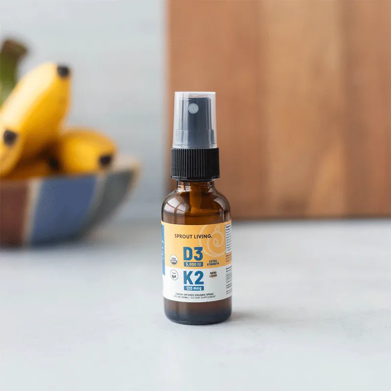 Vitamin D3 + K2, 1oz