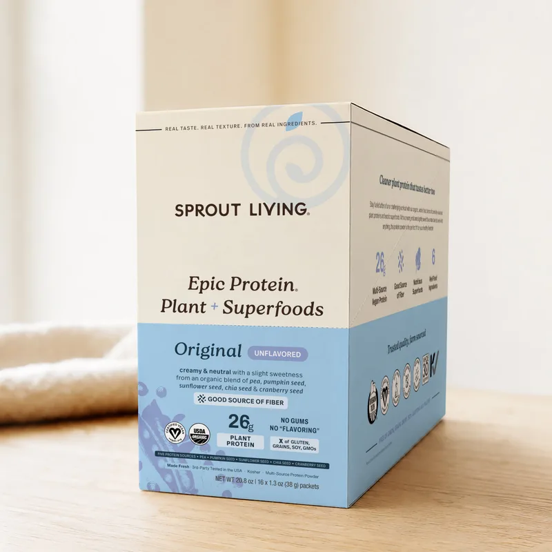 Epic Protein, Original (Unflavored), Box (16 singles)