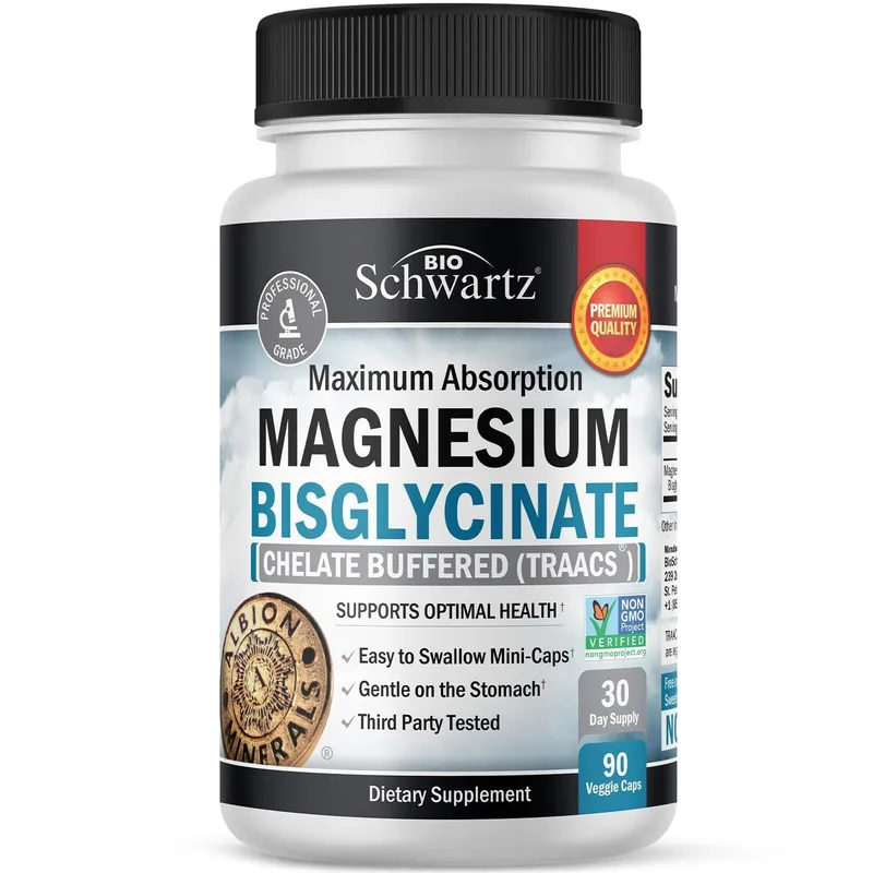 Magnesium Glycinate Capsules, 120ct