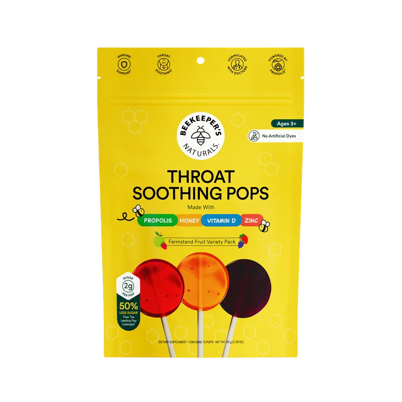 Throat Soothing Lollipops