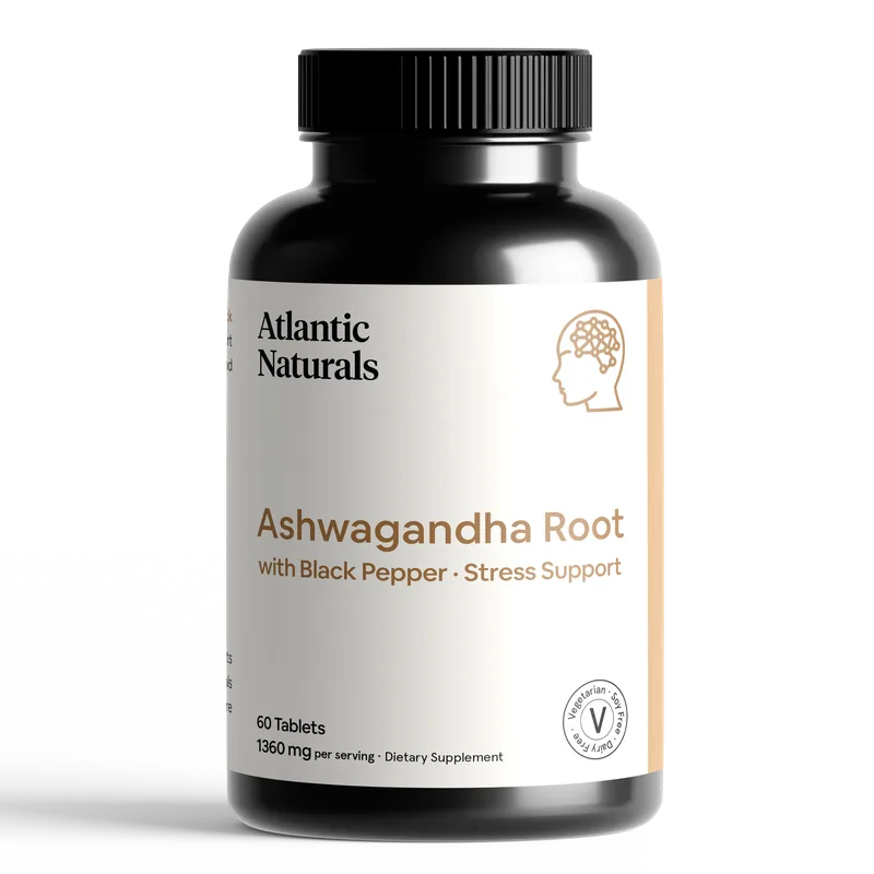 Organic Ashwagandha Root with Black Pepper