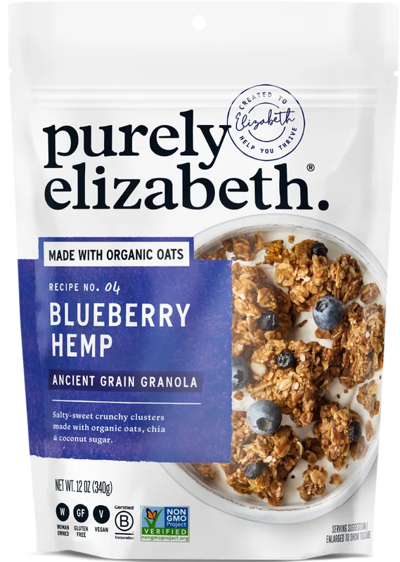 Blueberry Hemp Ancient Grain Granola