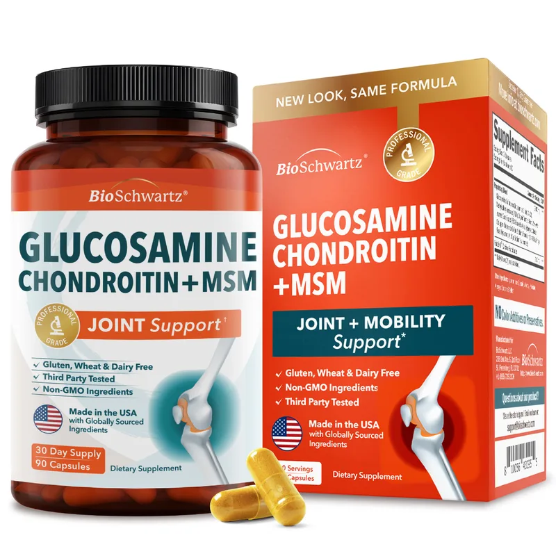 Glucosamine MSM-Chondroitin Capsules, 90ct