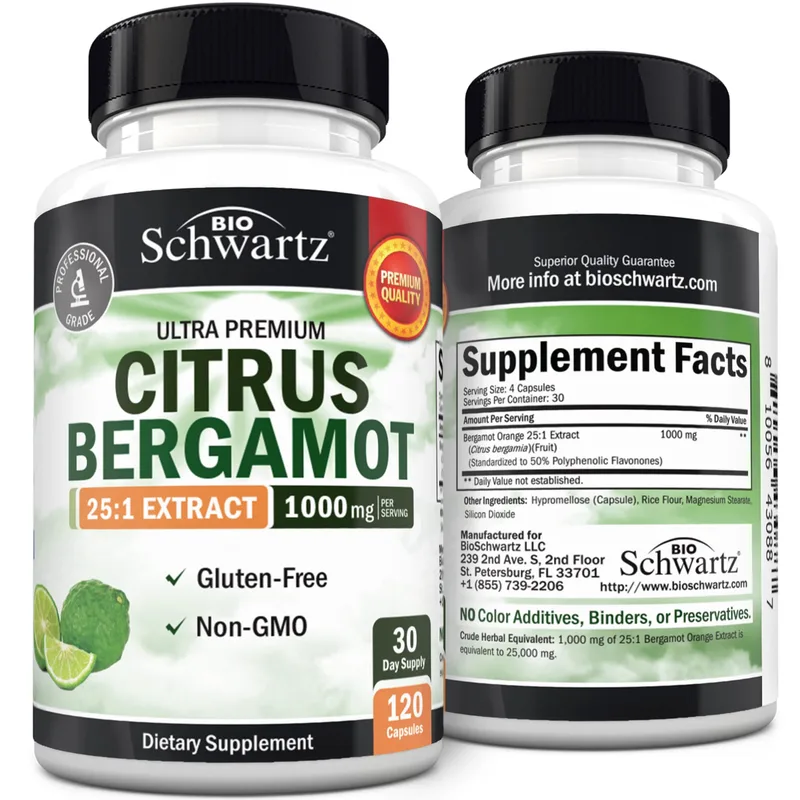 Citrus Bergamot, 120ct