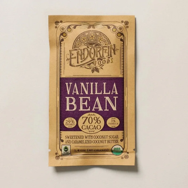 Vanilla Bean Chocolate Bar 70% Cacao