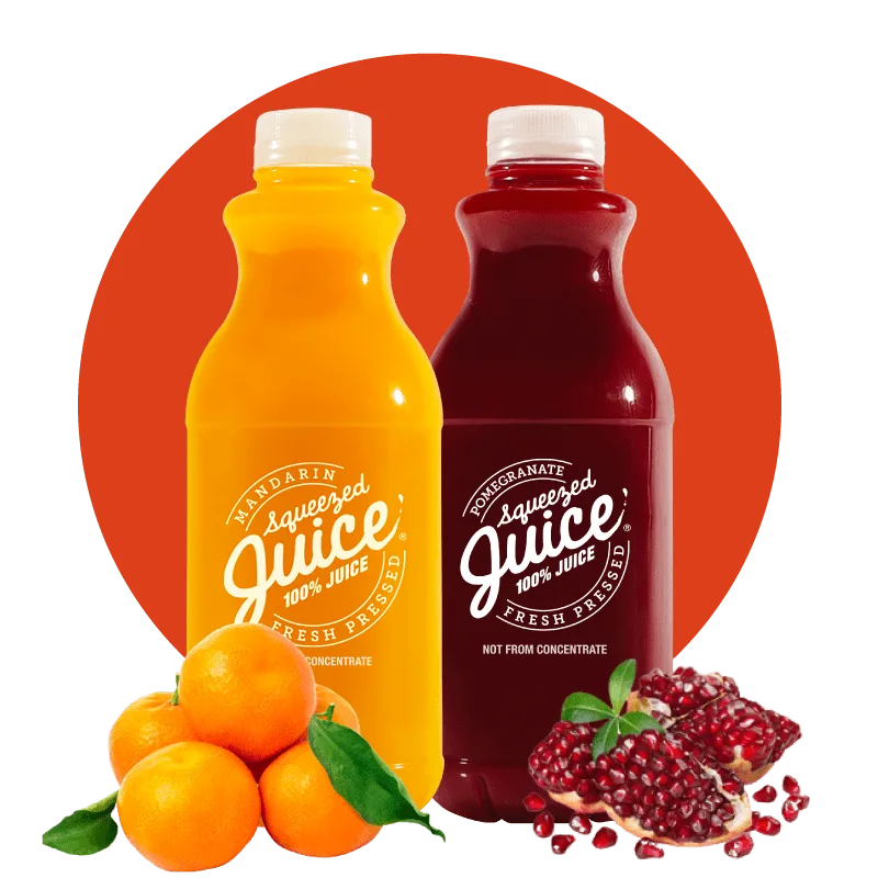 Mixed Box – Mandarin & Pomegranate Juice