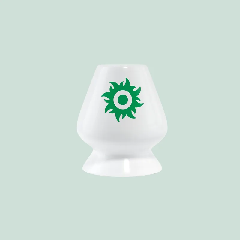 White Matcha Whisk Stand